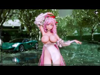 mmd cycles-19 elysia-blackpink - whistle